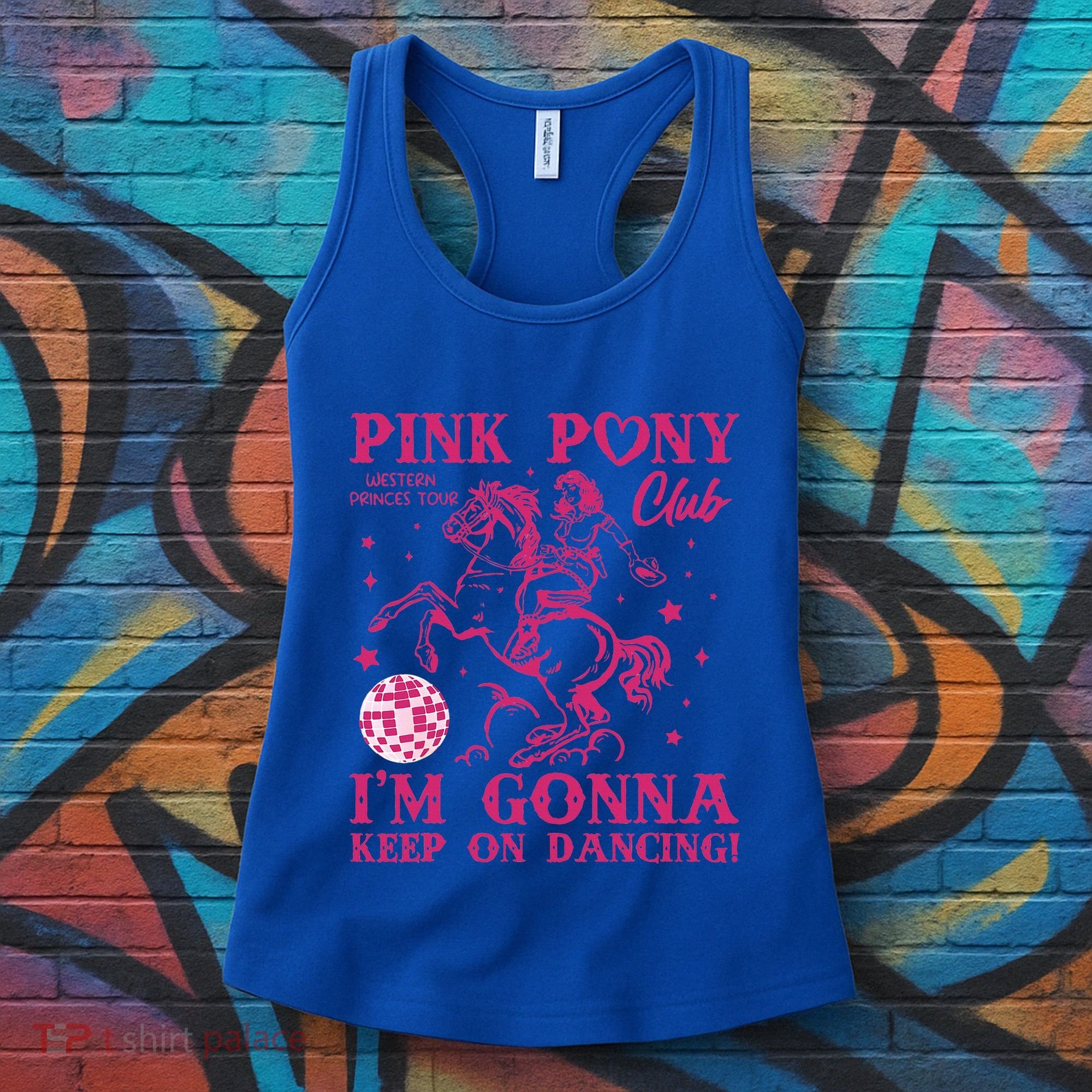 Pony And Heels Lover Women's Tank Top