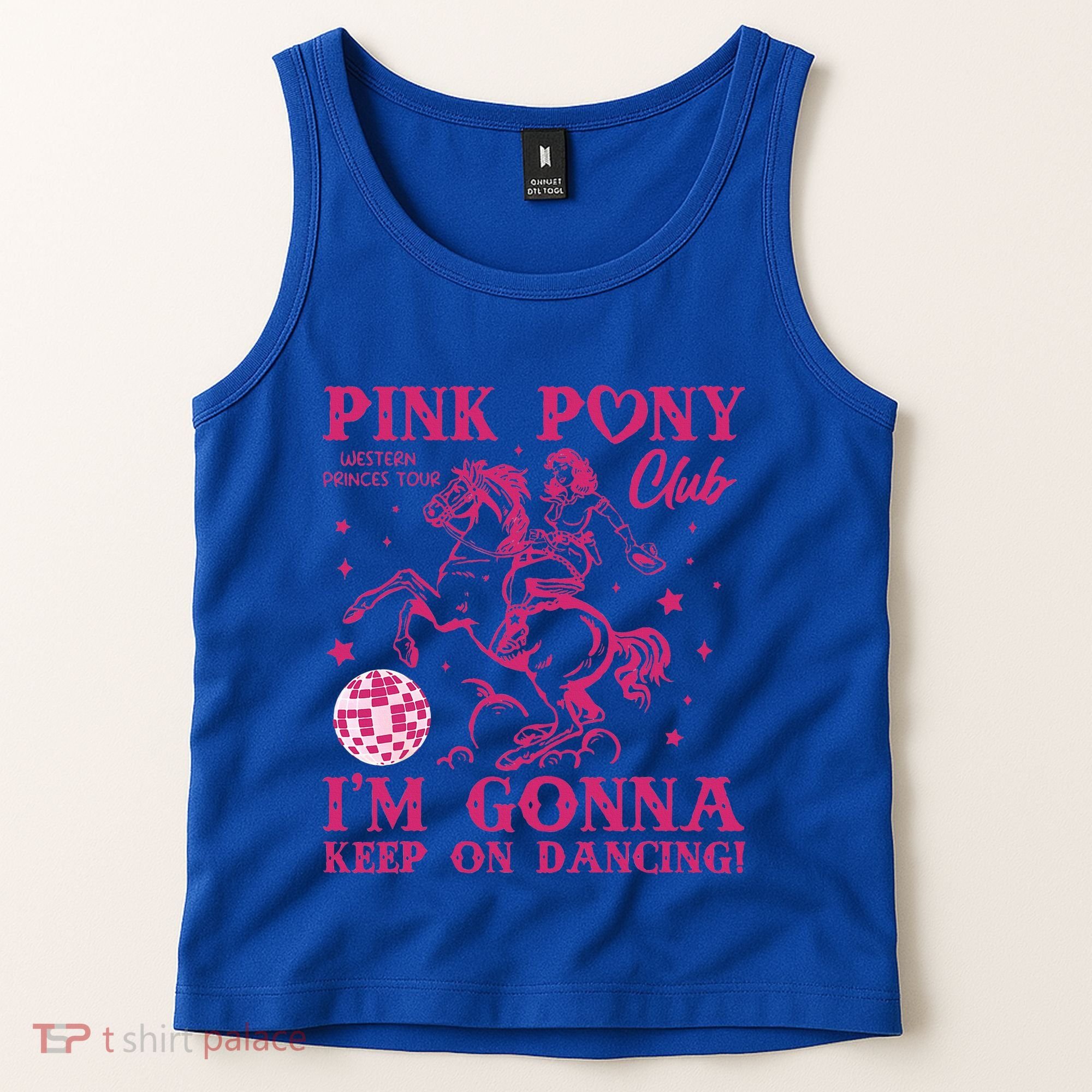 Pony And Heels Lover Tank Top