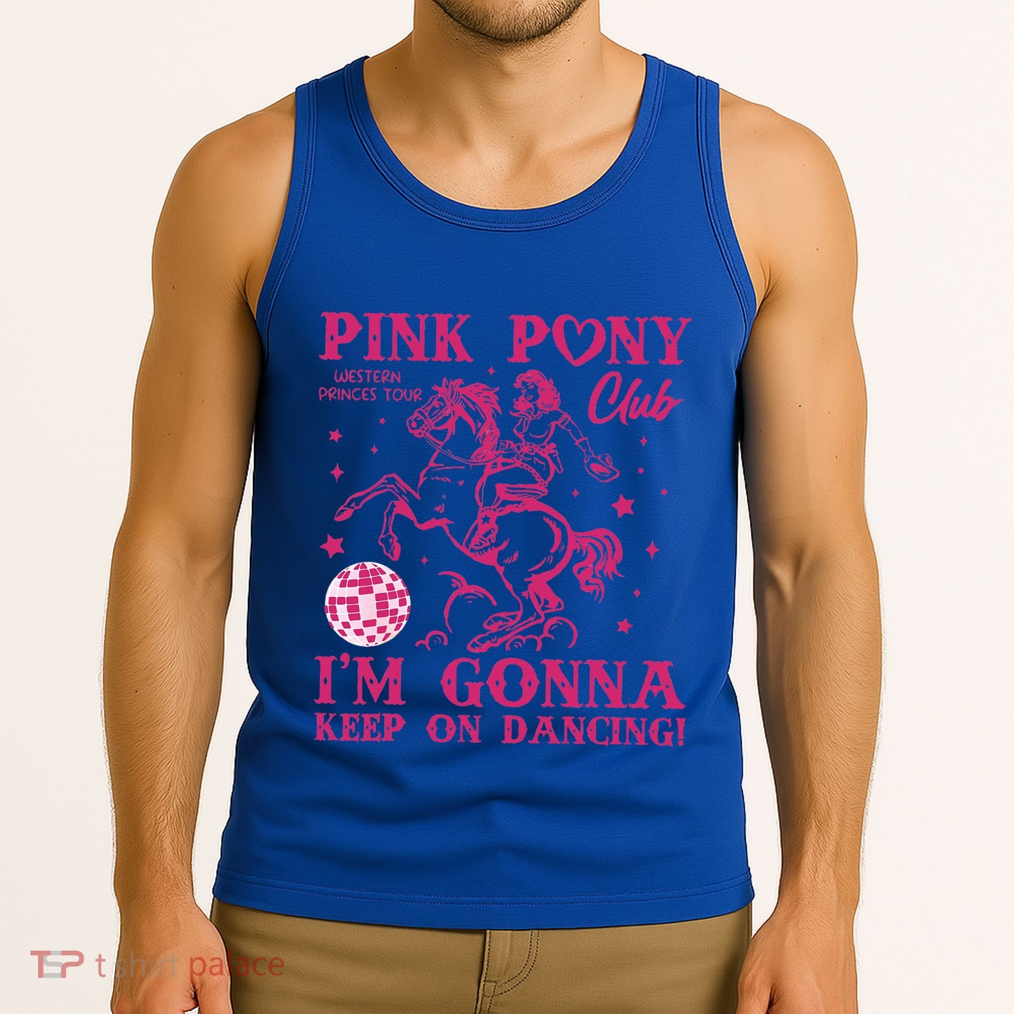 Pony And Heels Lover Tank Top