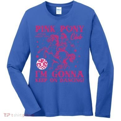 Pony And Heels Lover Women's Long Sleeve Shirt