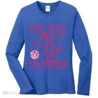 Pony And Heels Lover Women's Long Sleeve Shirt thumb 0