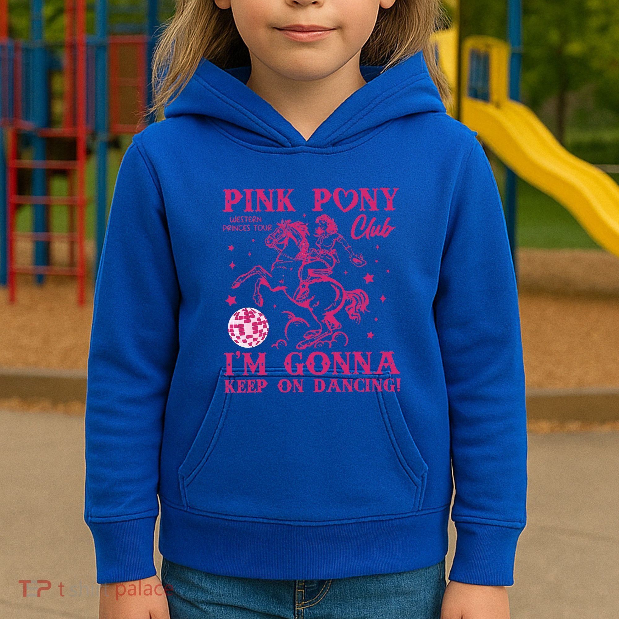 Pony And Heels Lover Kids Hoodie
