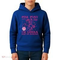 Pony And Heels Lover Kids Hoodie thumb 4
