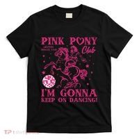 Pony And Heels Lover Girl Dacing Clubs Cowgirl T-Shirt thumb 0