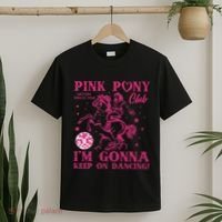 Pony And Heels Lover Girl Dacing Clubs Cowgirl T-Shirt thumb 2