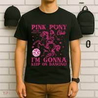 Pony And Heels Lover Girl Dacing Clubs Cowgirl T-Shirt thumb 6