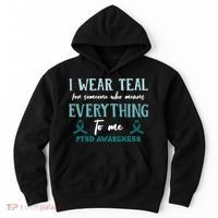 PTSD Awareness Hope Support Love Hoodie thumb 0