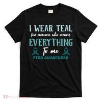 PTSD Awareness Hope Support Love T-Shirt thumb 0