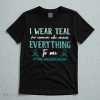 PTSD Awareness Hope Support Love T-Shirt thumb 5