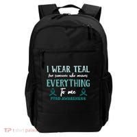 PTSD Awareness Hope Support Love Backpack thumb 0