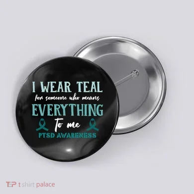 PTSD Awareness Hope Support Love Button