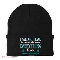 PTSD Awareness Hope Support Love Beanie thumb 0