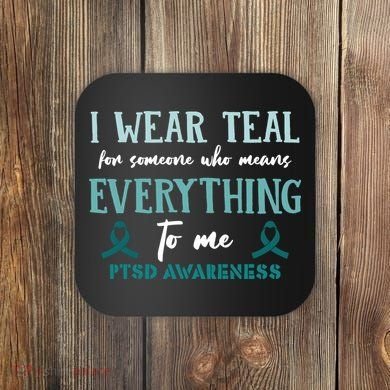 PTSD Awareness Hope Support Love Coaster
