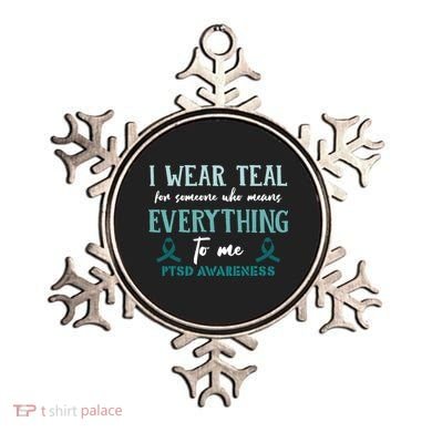 PTSD Awareness Hope Support Love Ornament