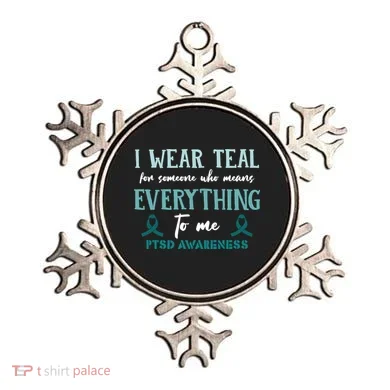 PTSD Awareness Hope Support Love Ornament