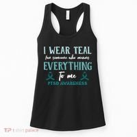 PTSD Awareness Hope Support Love Women's Tank Top thumb 0