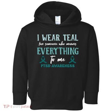 PTSD Awareness Hope Support Love Toddler Hoodie