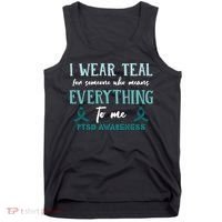PTSD Awareness Hope Support Love Tank Top thumb 0
