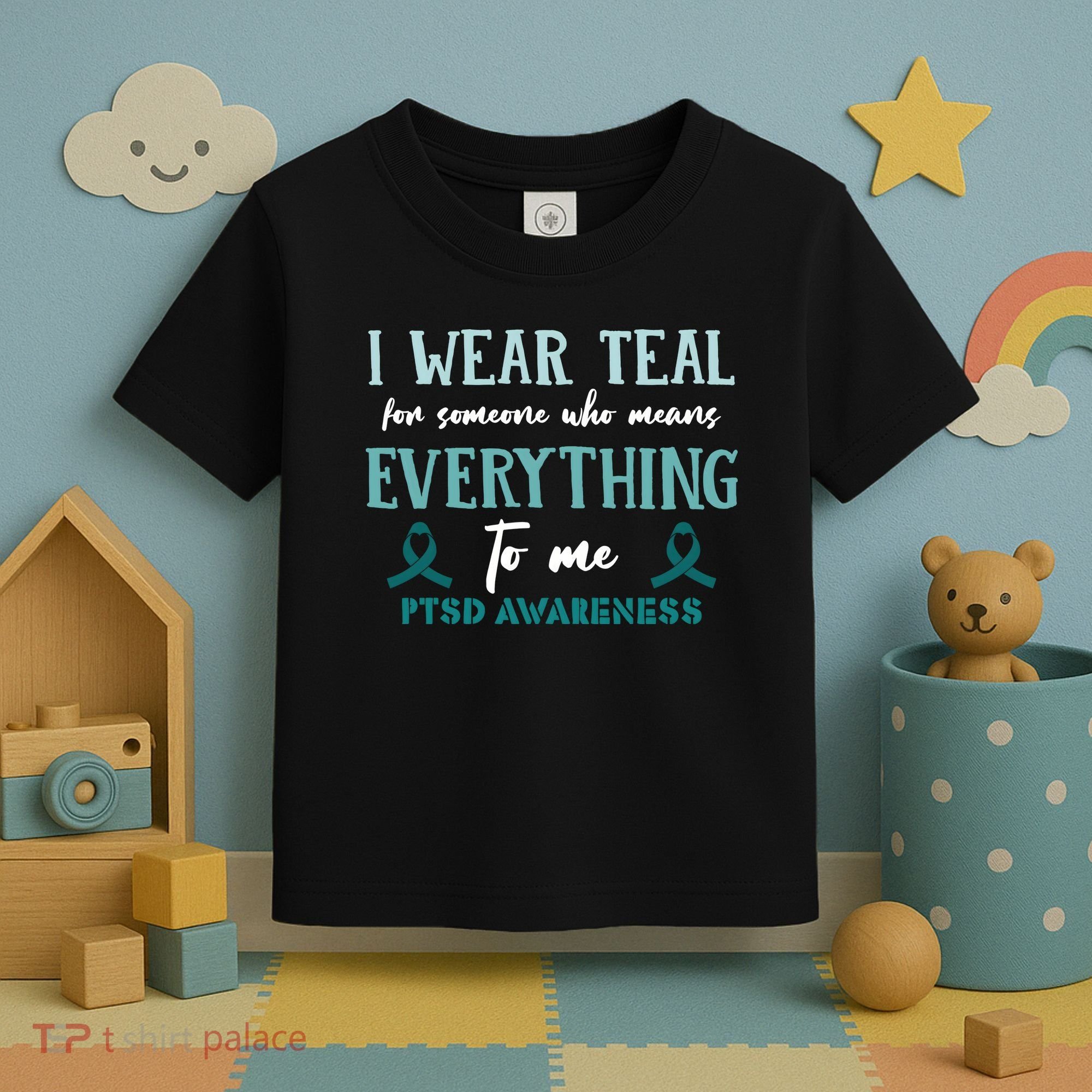PTSD Awareness Hope Support Love Toddler T-Shirt