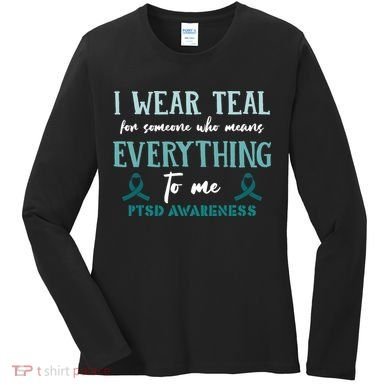 PTSD Awareness Hope Support Love Women's Long Sleeve Shirt