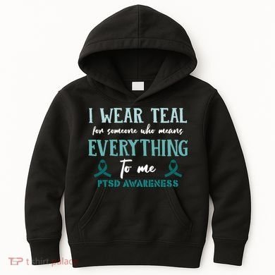 PTSD Awareness Hope Support Love Kids Hoodie