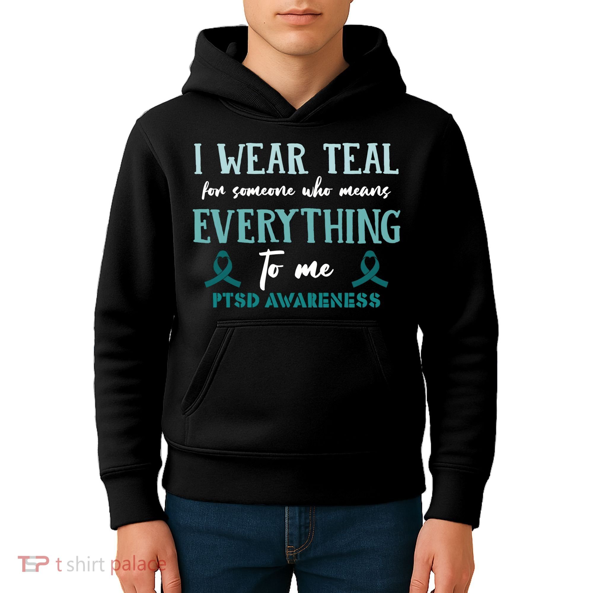PTSD Awareness Hope Support Love Kids Hoodie