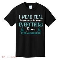 PTSD Awareness Hope Support Love Kids T-Shirt thumb 0