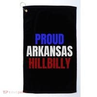 Proud Arkansas Hillbilly Gift Golf Towel thumb 0