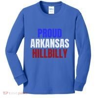 Proud Arkansas Hillbilly Gift Kids Long Sleeve Shirt thumb 0