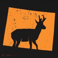 Pronghorn Antelope Hunting In Wyoming. Sweatshirt thumb 3