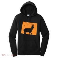 Pronghorn Antelope Hunting In Wyoming. Women's Hoodie thumb 0