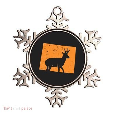 Pronghorn Antelope Hunting In Wyoming. Ornament