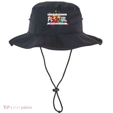 Playful Art Imagination Is Key Bucket Hat