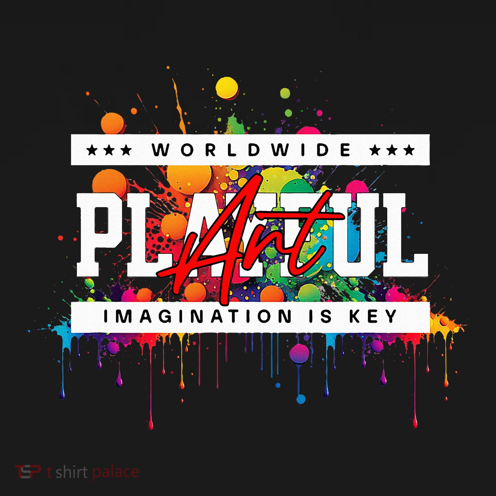Playful Art Imagination Is Key Long Sleeve Pajama Set