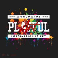 Playful Art Imagination Is Key 40oz Vacuum Insulated Stainless Steel Travel Tumbler thumb 4