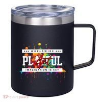 Playful Art Imagination Is Key 12oz Stainless Steel Coffee Mug thumb 0