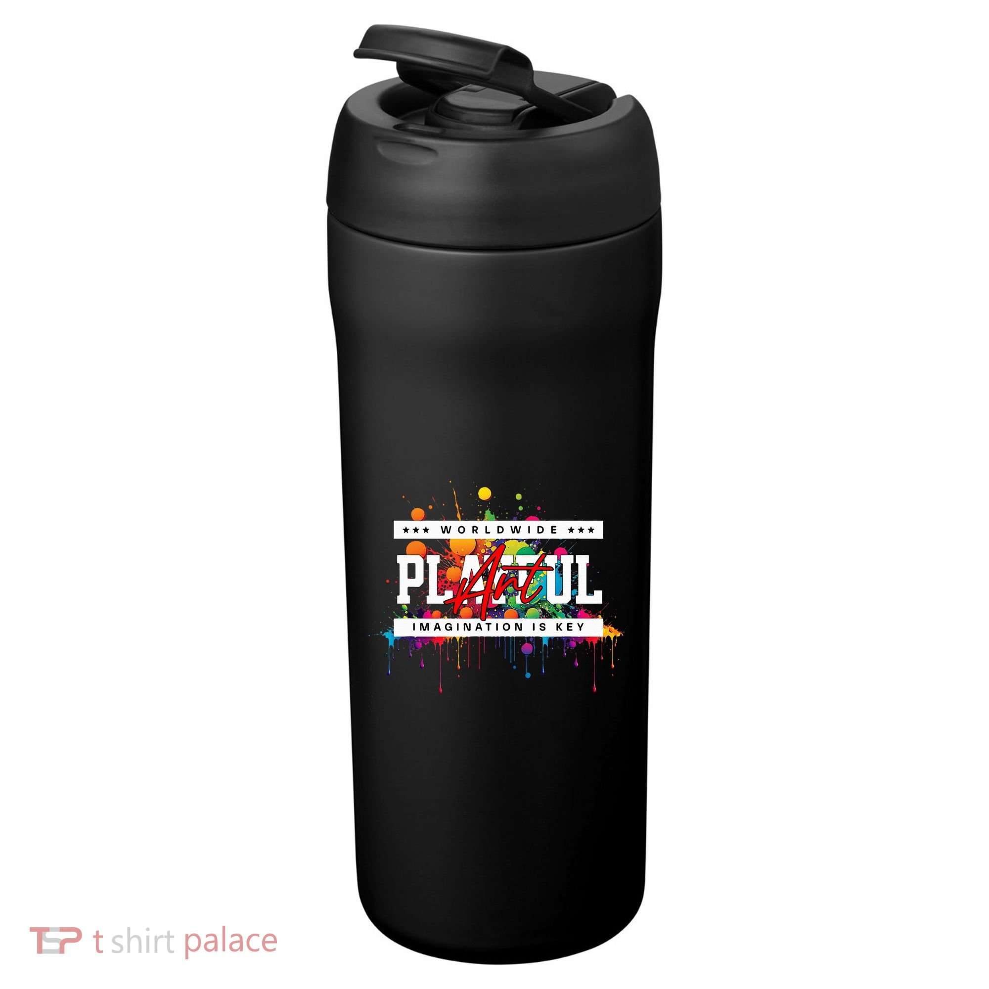Playful Art Imagination Is Key 24oz Duet Stainless Steel Tumbler