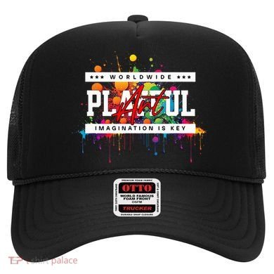Playful Art Imagination Is Key Hat