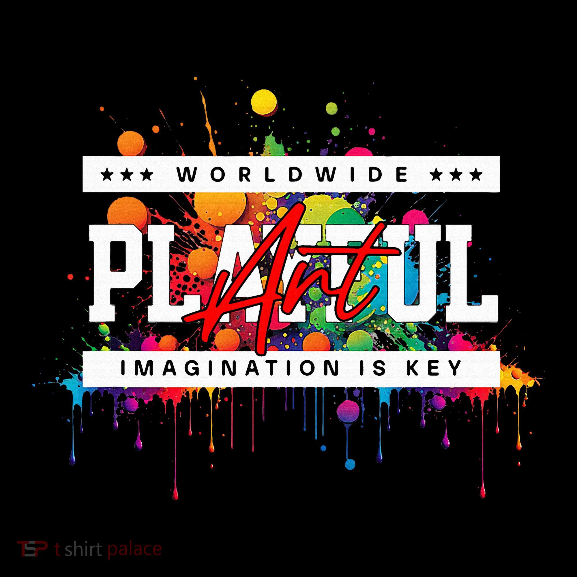 Playful Art Imagination Is Key Women's Perfect Tri Rocker Tank