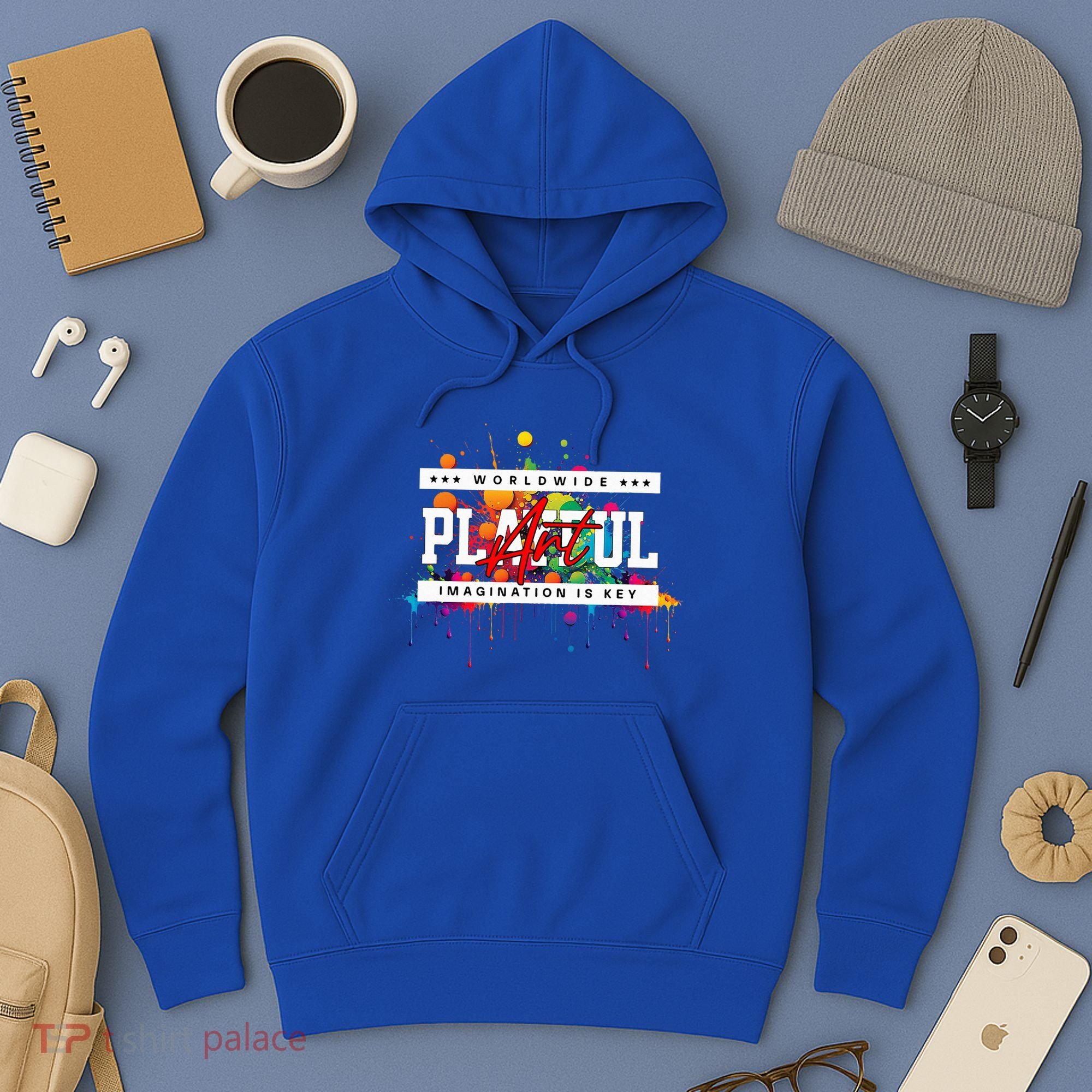 Playful Art Imagination Is Key Hoodie