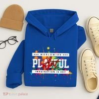 Playful Art Imagination Is Key Hoodie thumb 4