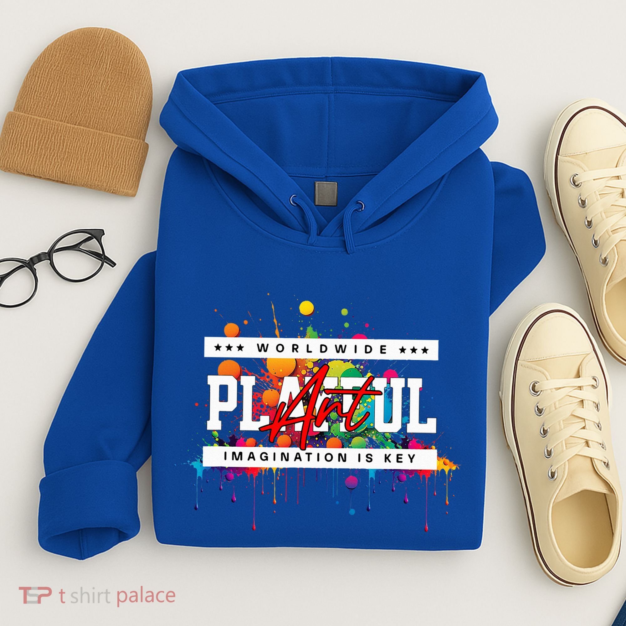 Playful Art Imagination Is Key Hoodie