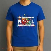 Playful Art Imagination Is Key T-Shirt thumb 3