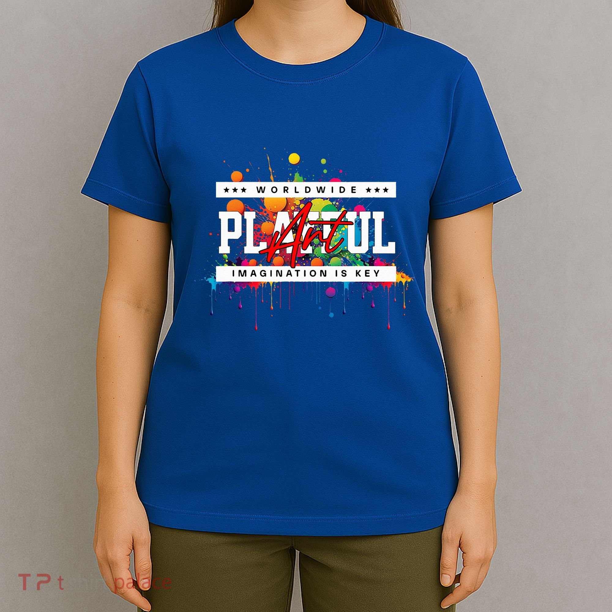 Playful Art Imagination Is Key T-Shirt