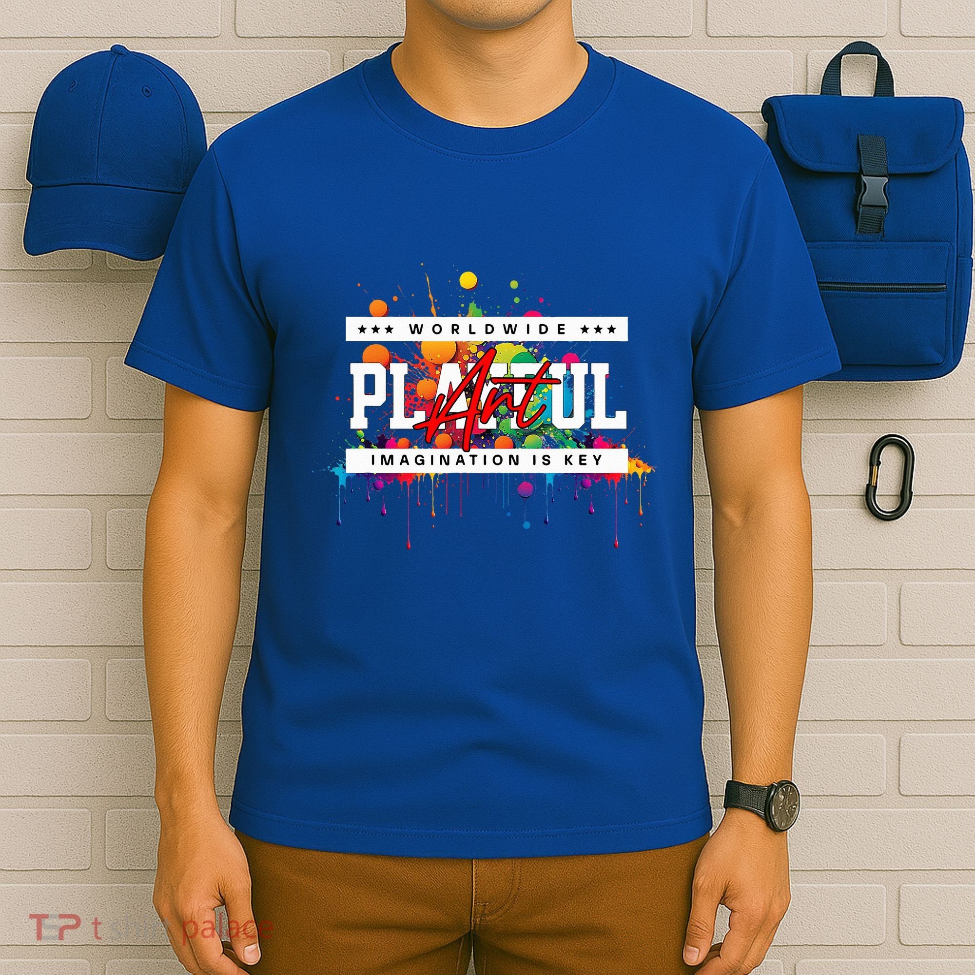 Playful Art Imagination Is Key T-Shirt