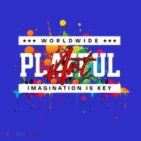 Playful Art Imagination Is Key Coaster thumb 2