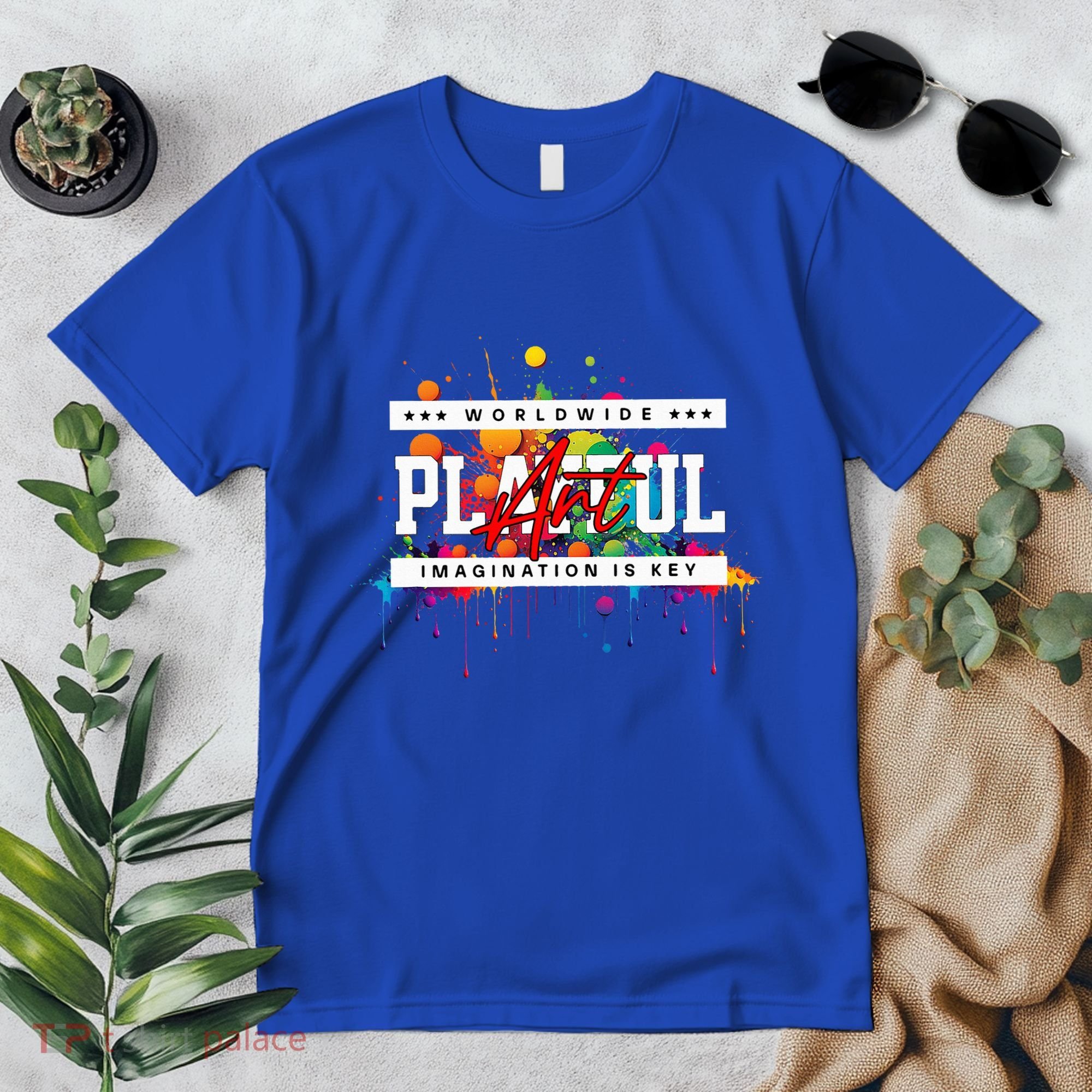 Playful Art Imagination Is Key Premium T-Shirt