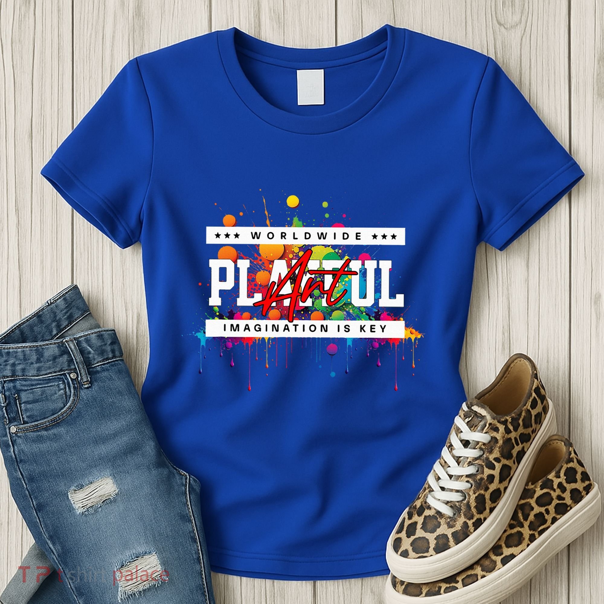 Playful Art Imagination Is Key Women's T-Shirt