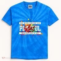 Playful Art Imagination Is Key Kids Tie-Dye T-Shirt thumb 0