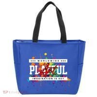 Playful Art Imagination Is Key Tote Bag thumb 0
